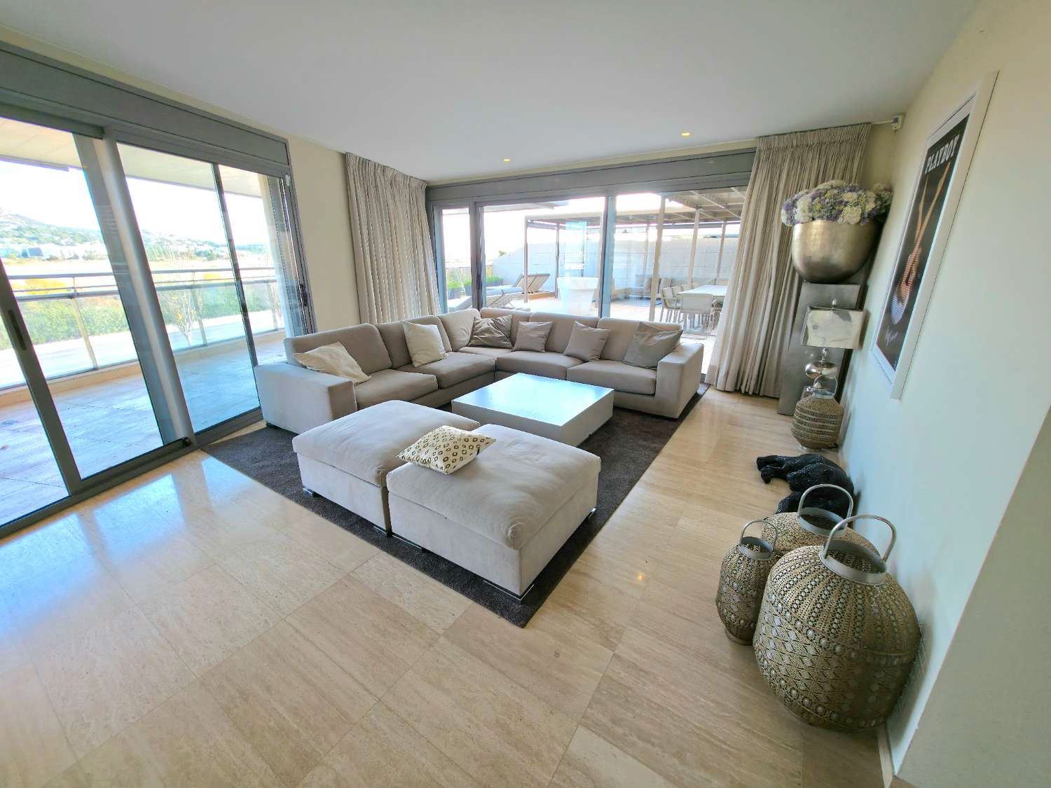 Living room of Apartment for sale in Eivissa  with Air Conditioner, Heating and Terrace