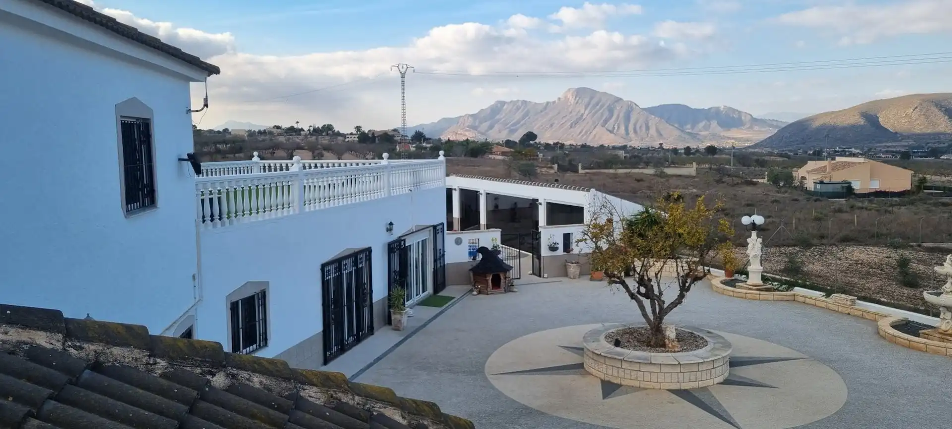 Terrassa de Casa o xalet en venda en Hondón de los Frailes amb Jardí privat, Terrassa i Traster