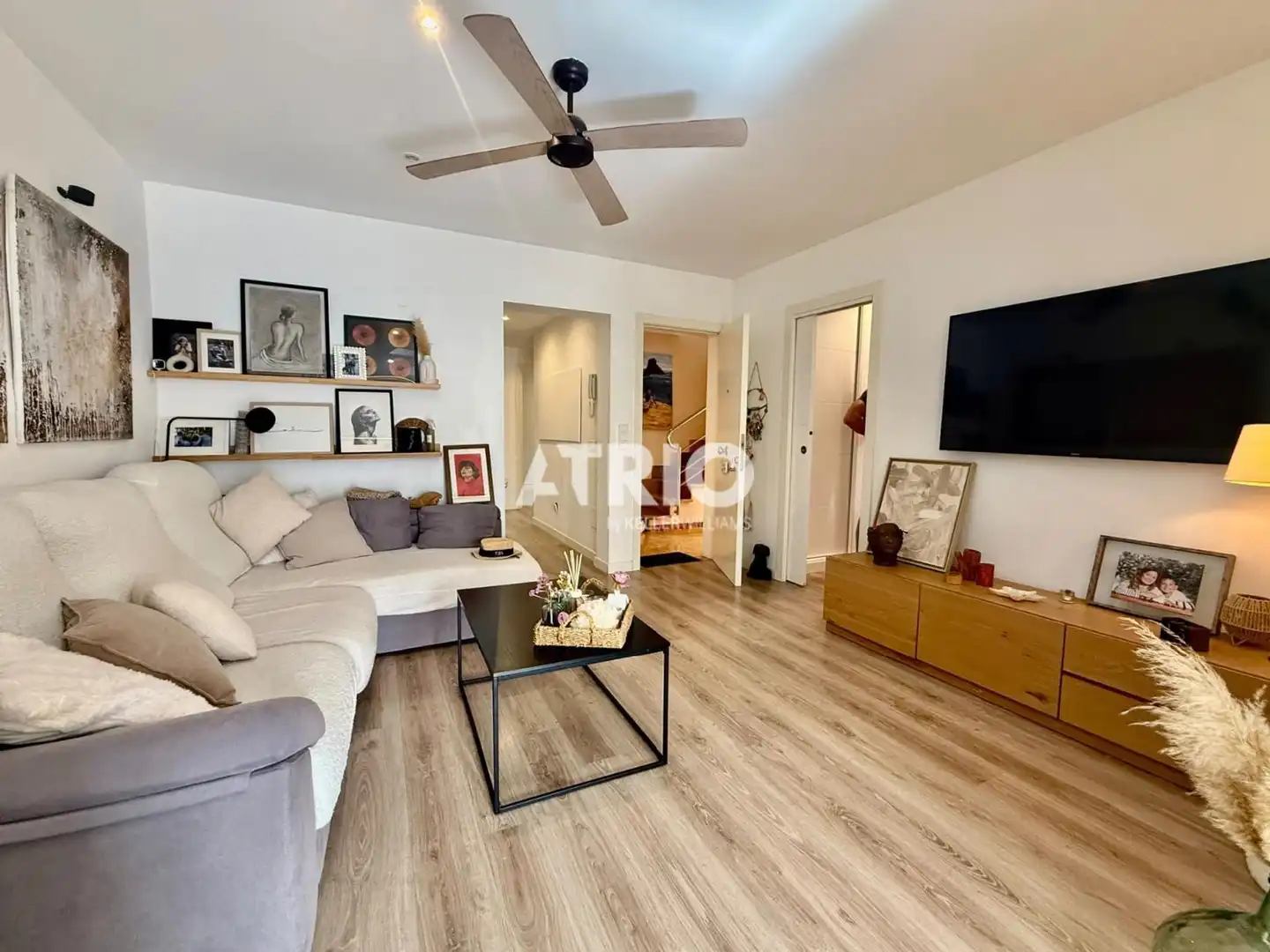 Sala d'estar de Casa o xalet en venda en  Palma de Mallorca amb Aire condicionat i Terrassa