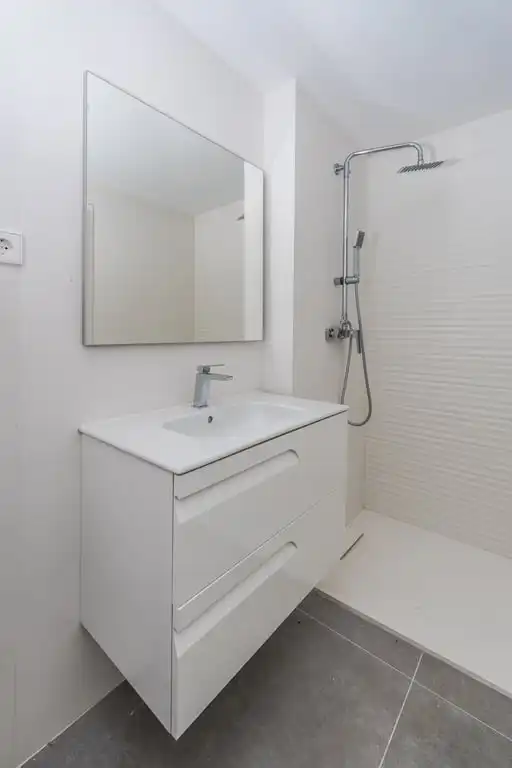 Bathroom of Flat for sale in Jávea / Xàbia  with Air Conditioner, Private garden and Storage room