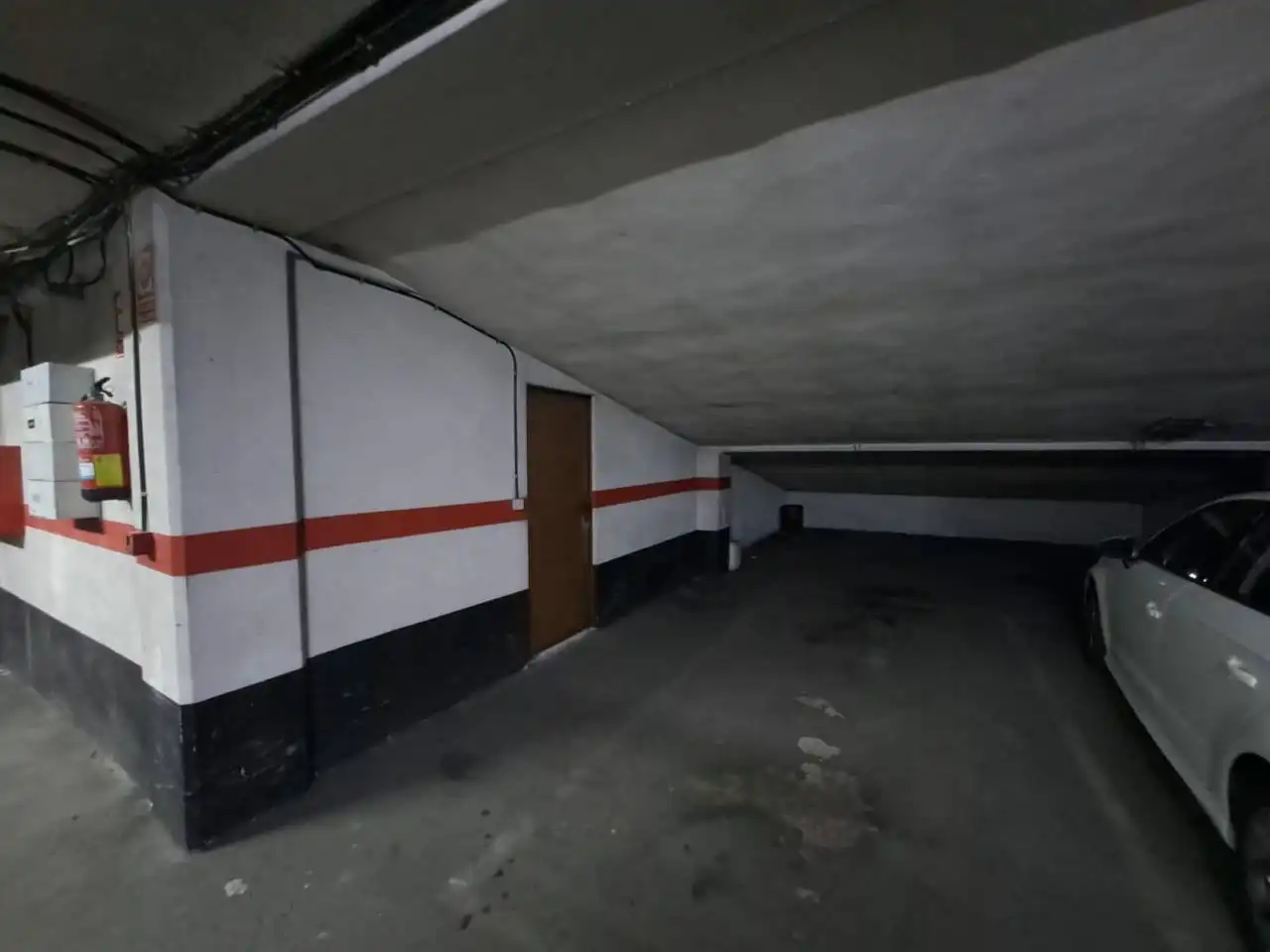 Parking of Flat for sale in Burgos  with Heating, Parquet flooring and Storage room