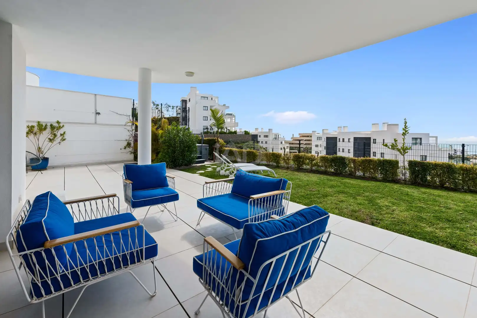 Terraza de Piso de alquiler en Fuengirola con Aire acondicionado, Calefacción y Terraza