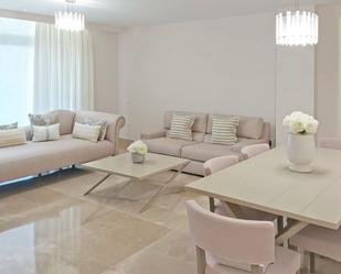 Living room of Flat for sale in Manilva  with Terrace, Storage room and Furnished