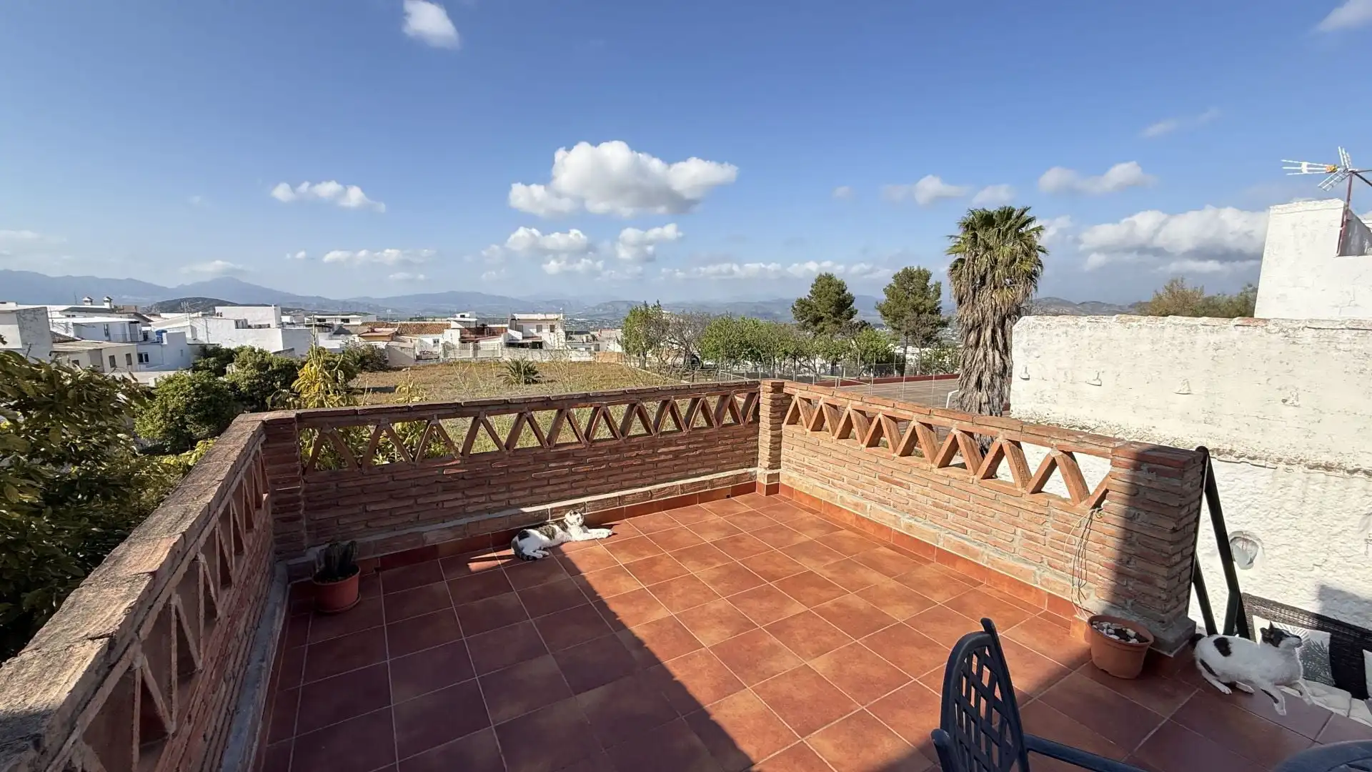 Terrassa de Casa adosada en venda en Alhaurín El Grande