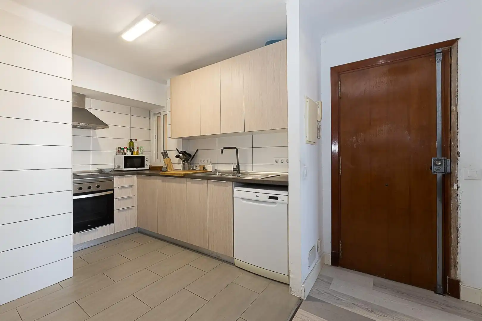 Kitchen of Flat for sale in  Palma de Mallorca  with Parquet flooring, Storage room and Balcony