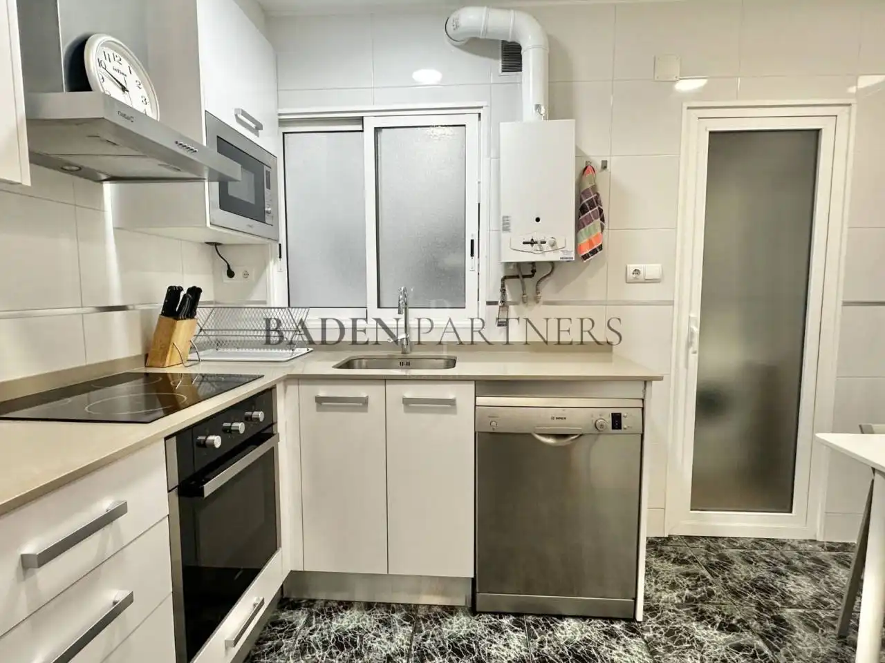 Cocina de Piso de alquiler en Vinaròs con Aire acondicionado, Terraza y Amueblado