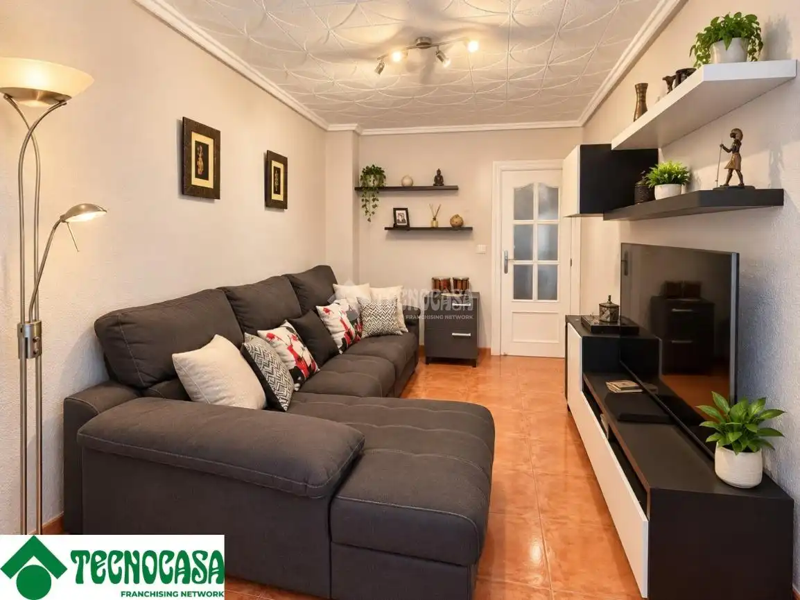Sala de estar de Piso en venta en Valencia con Aire acondicionado, Calefacción y Balcón