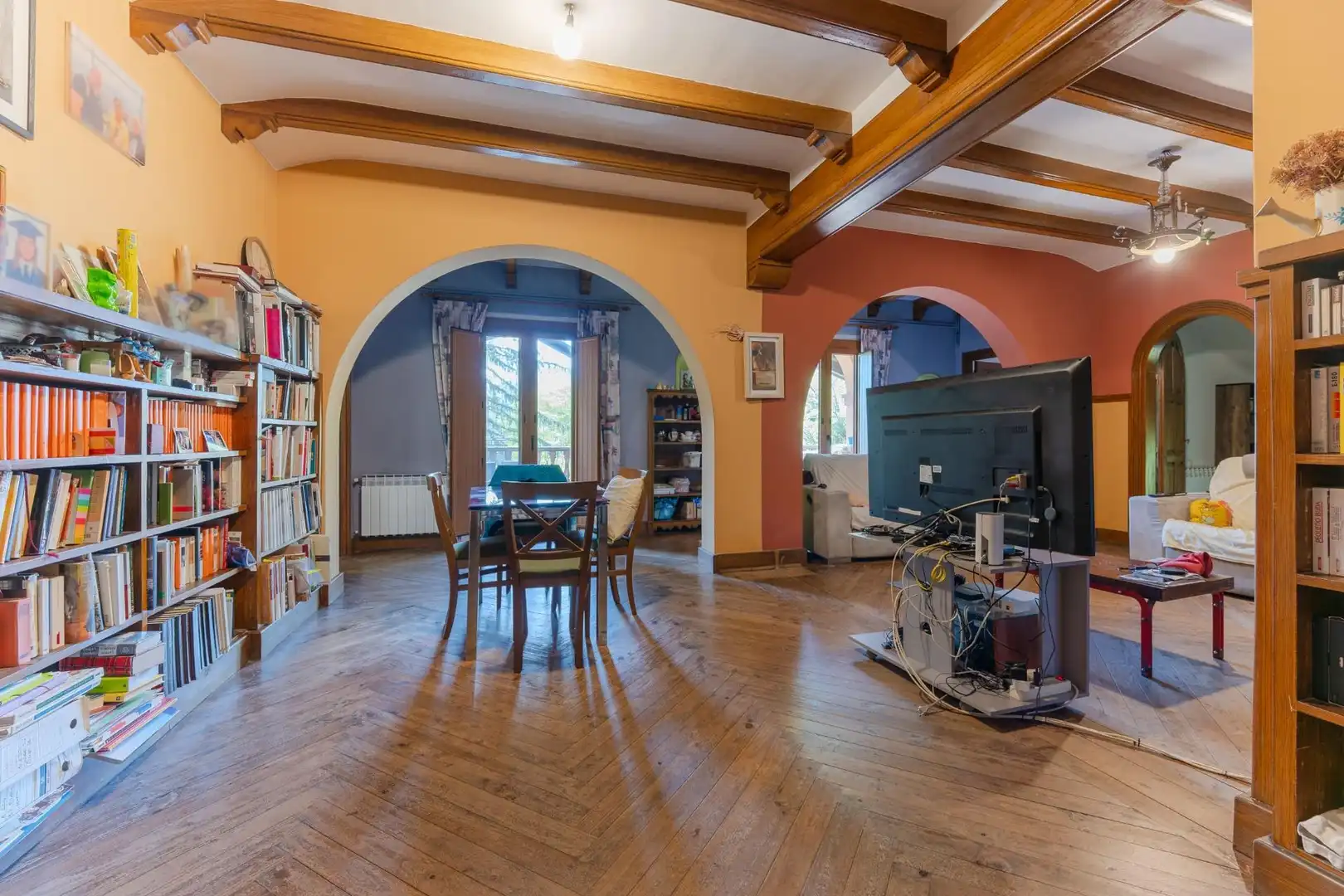 Sala de estar de Finca rústica en venta en Ripoll, Girona