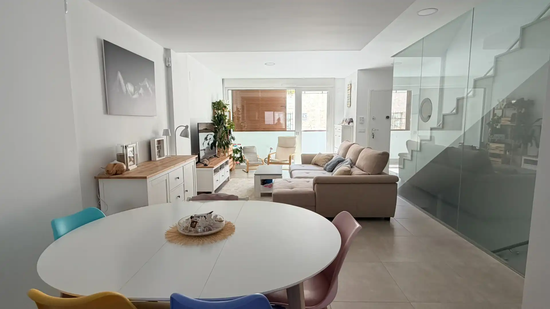 Living room of Houses for sale in Cartagena  with Air Conditioner, Heating and Private garden