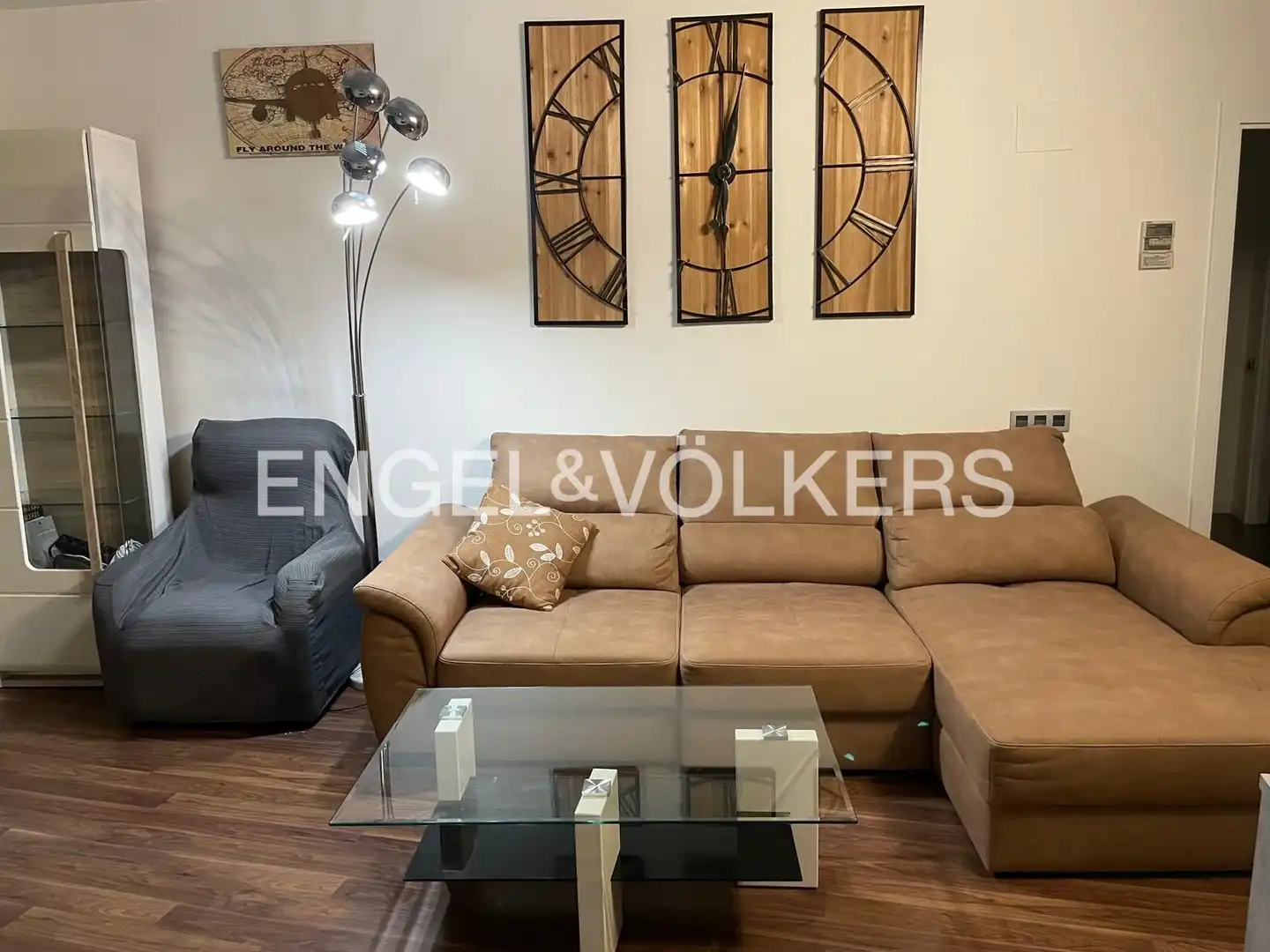 Sala de estar de Piso de alquiler en Badalona con Aire acondicionado, Calefacción y Terraza