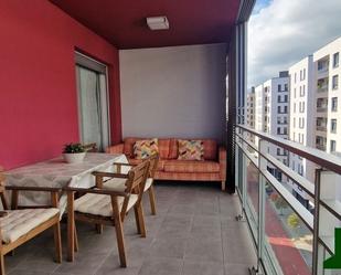 Balcony of Flat for sale in Bilbao   with Heating, Terrace and Furnished