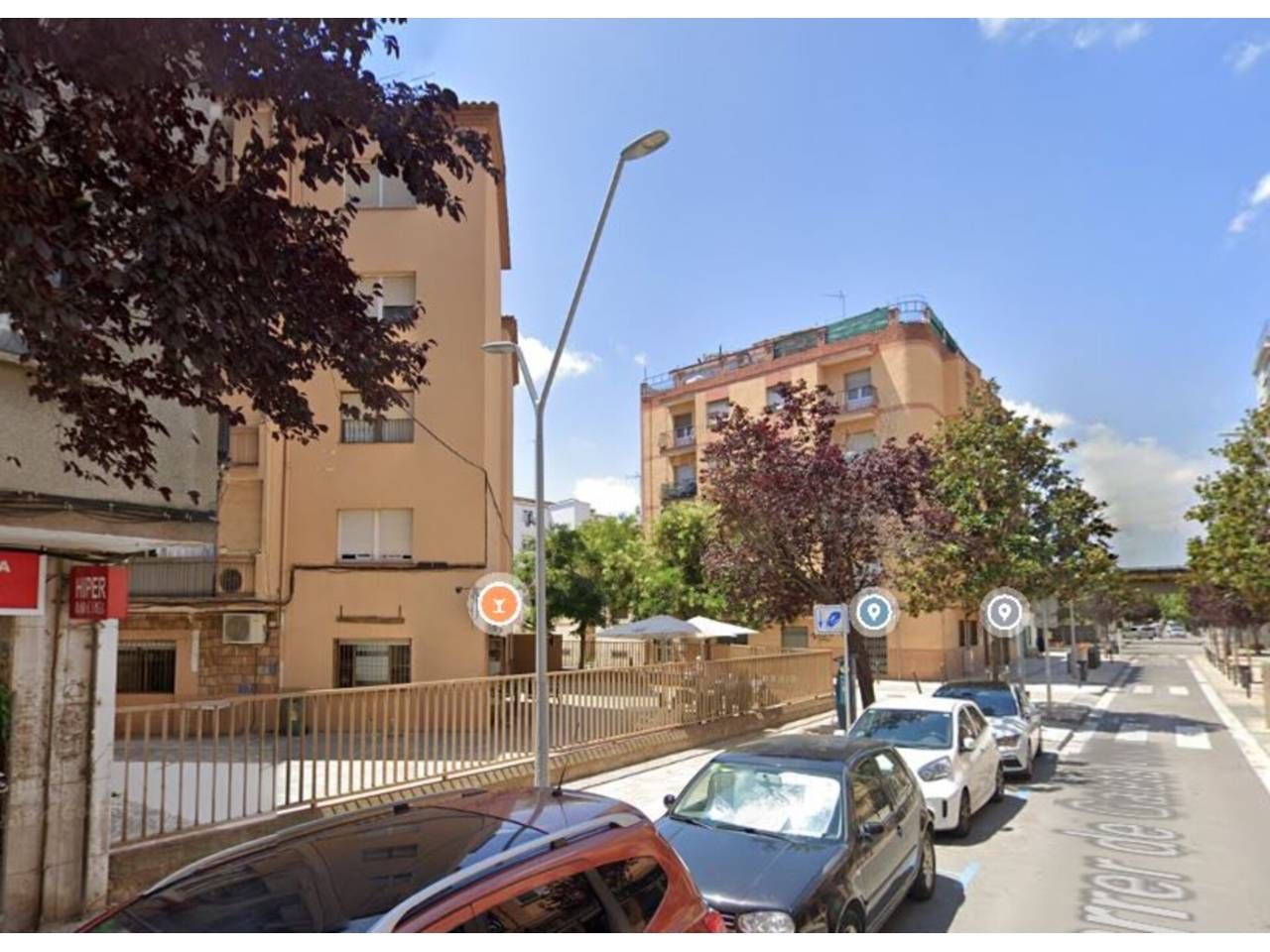 Vista exterior de Pis en venda en Mollet del Vallès amb Aire condicionat, Calefacció i Alarma