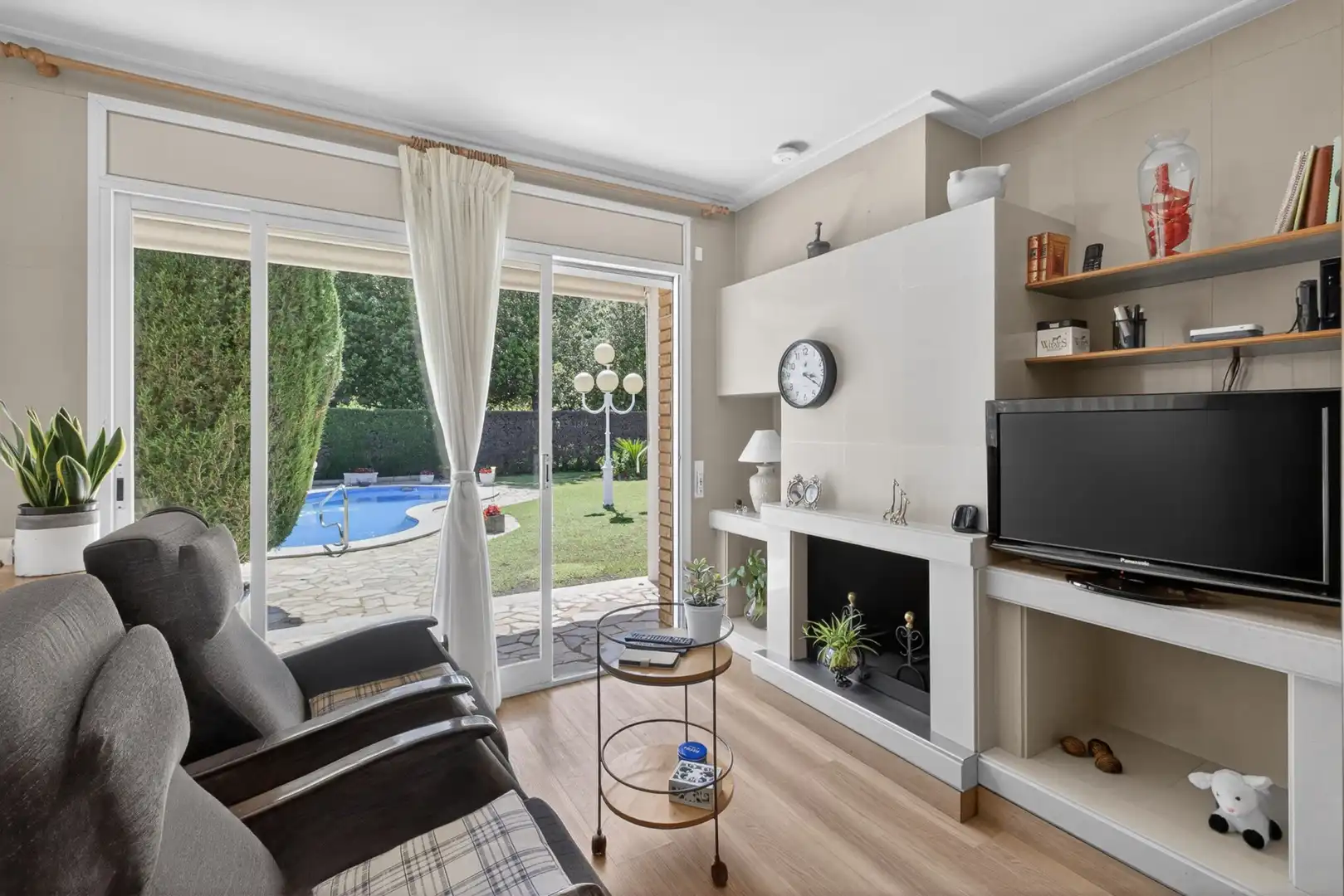 Wohnzimmer von Haus oder Chalet zum Verkauf in Quart mit Klimaanlage, Heizung und Abstellraum