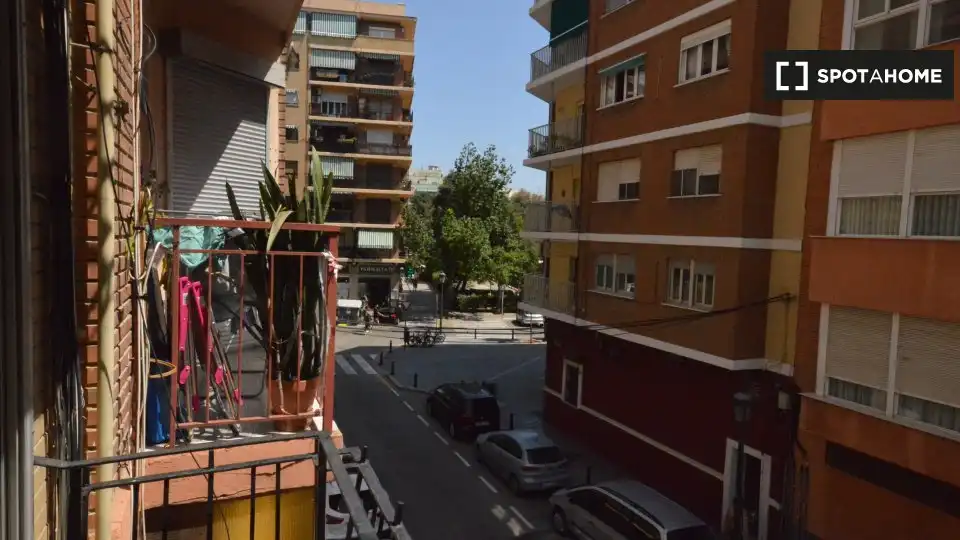 Vista exterior de Pis de lloguer en Valencia amb Aire condicionat, Calefacció i Moblat