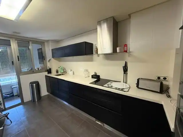 Küche von Wohnung zur Miete in Murcia mit Klimaanlage, Heizung und Privatgarten