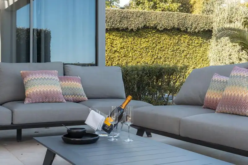 Terrassa de Casa o xalet de lloguer en Estepona amb Aire condicionat, Jardí privat i Terrassa