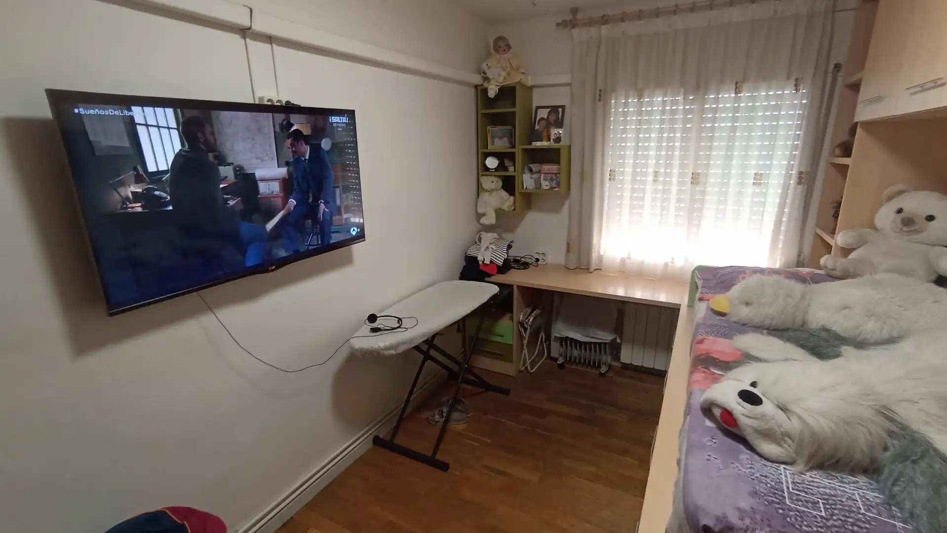 Sala de estar de Piso en venta en Lleida con Aire acondicionado, Calefacción y Parquet
