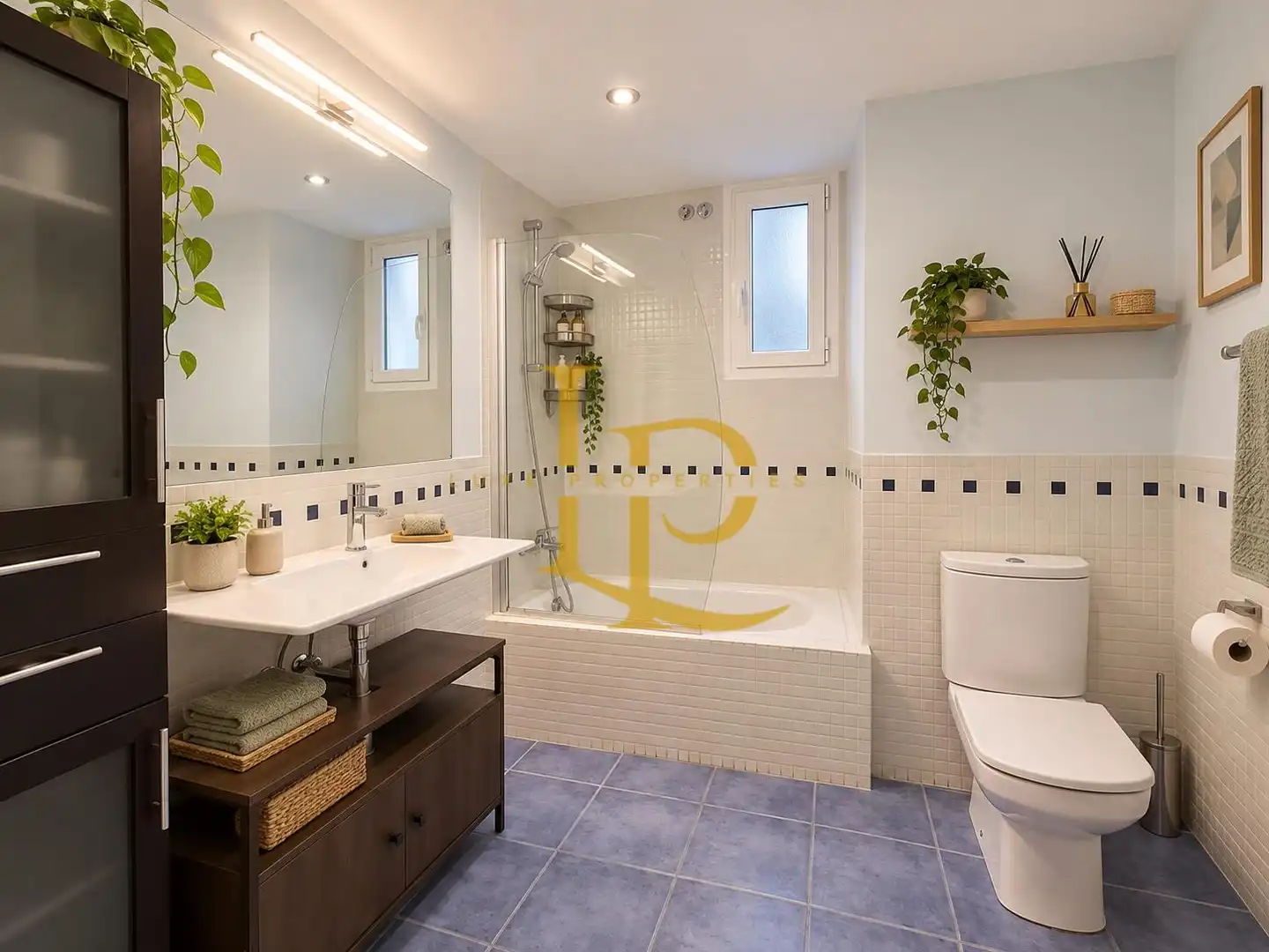 Bathroom of Flat for sale in Cerdanyola del Vallès  with Air Conditioner, Heating and Oven