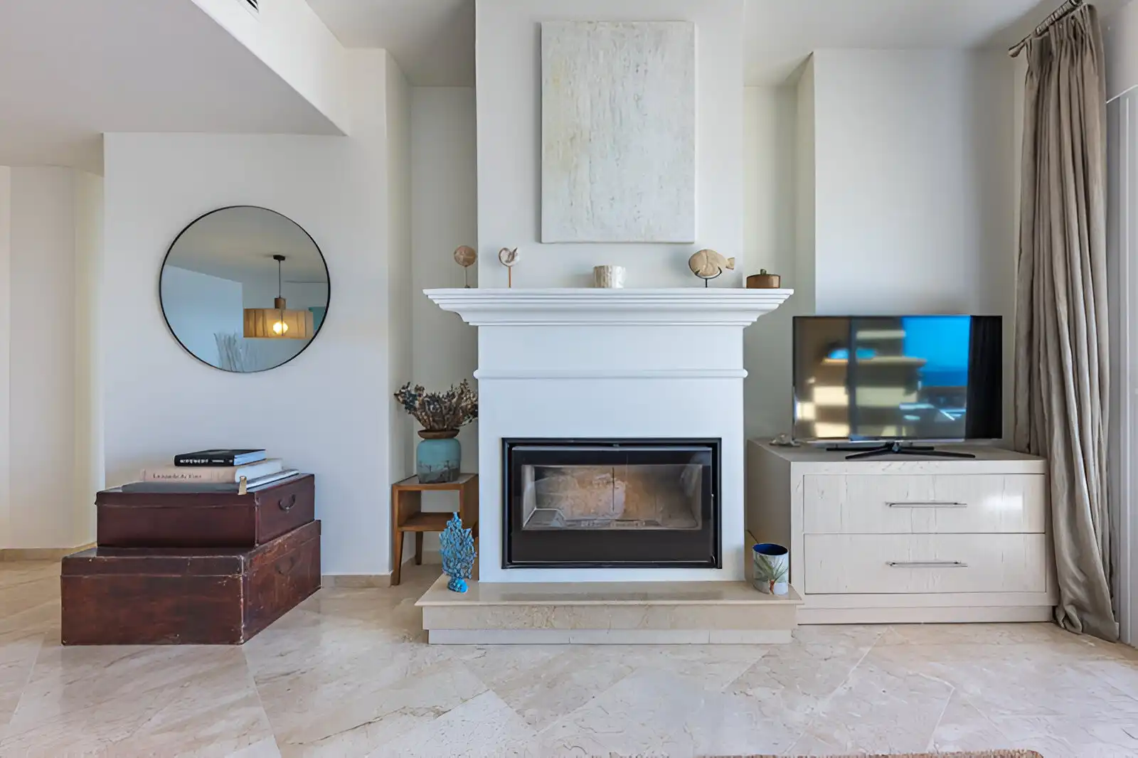 Sala de estar de Apartamento en venta en Marbella con Aire acondicionado, Terraza y Trastero