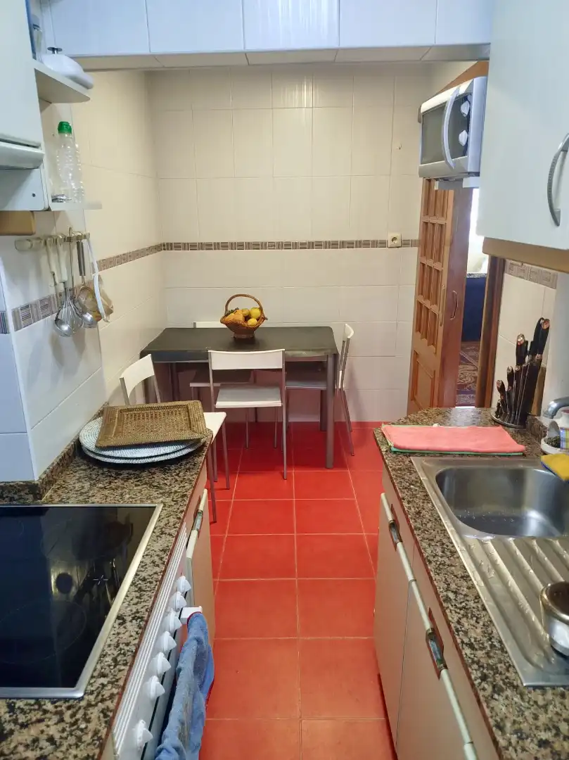 Cocina de Piso de alquiler en Vigo  con Calefacción, Amueblado y Horno