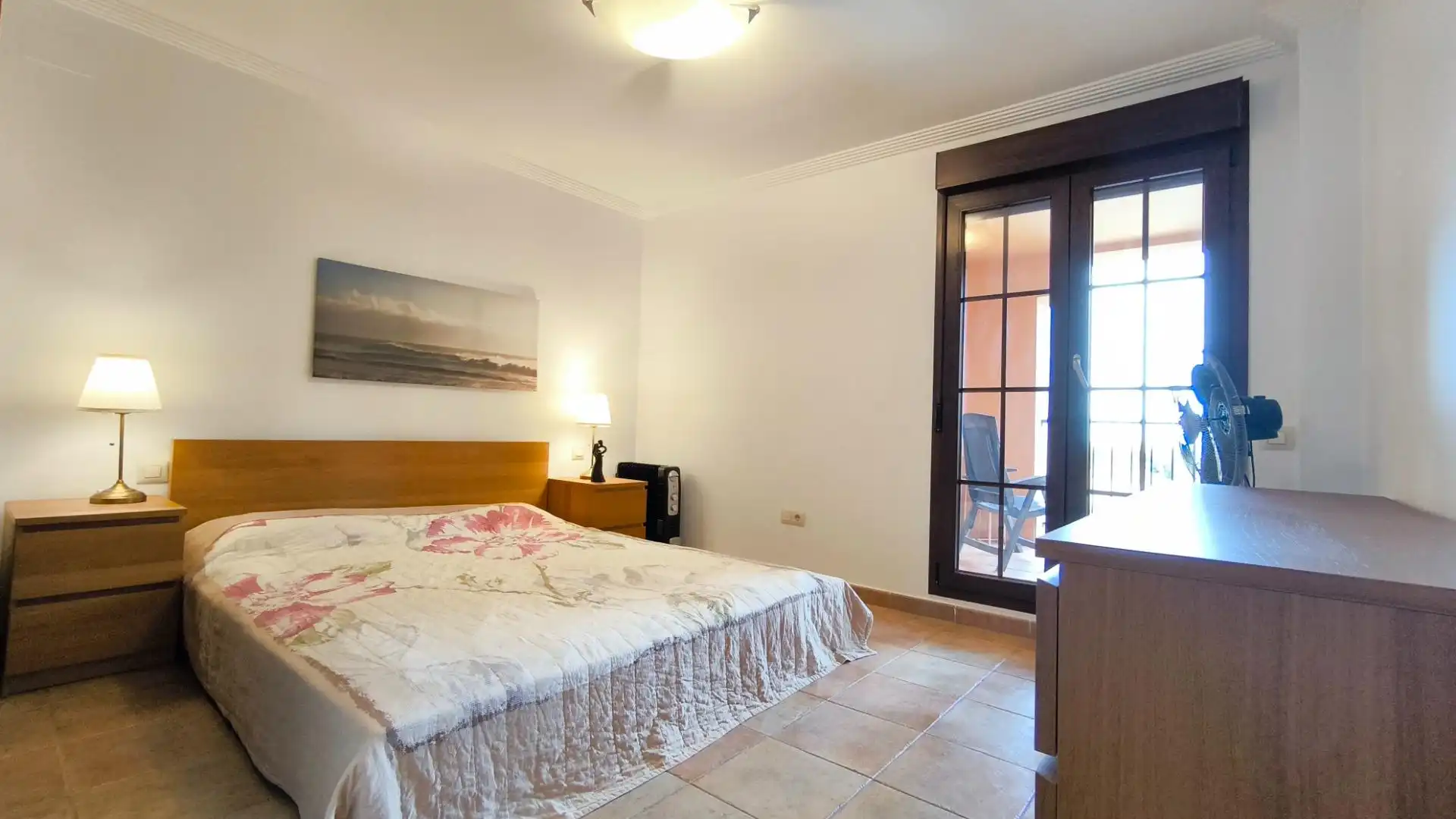 Habitación de Apartamento de alquiler en Ayamonte con Terraza, Amueblado y Piscina comunitaria