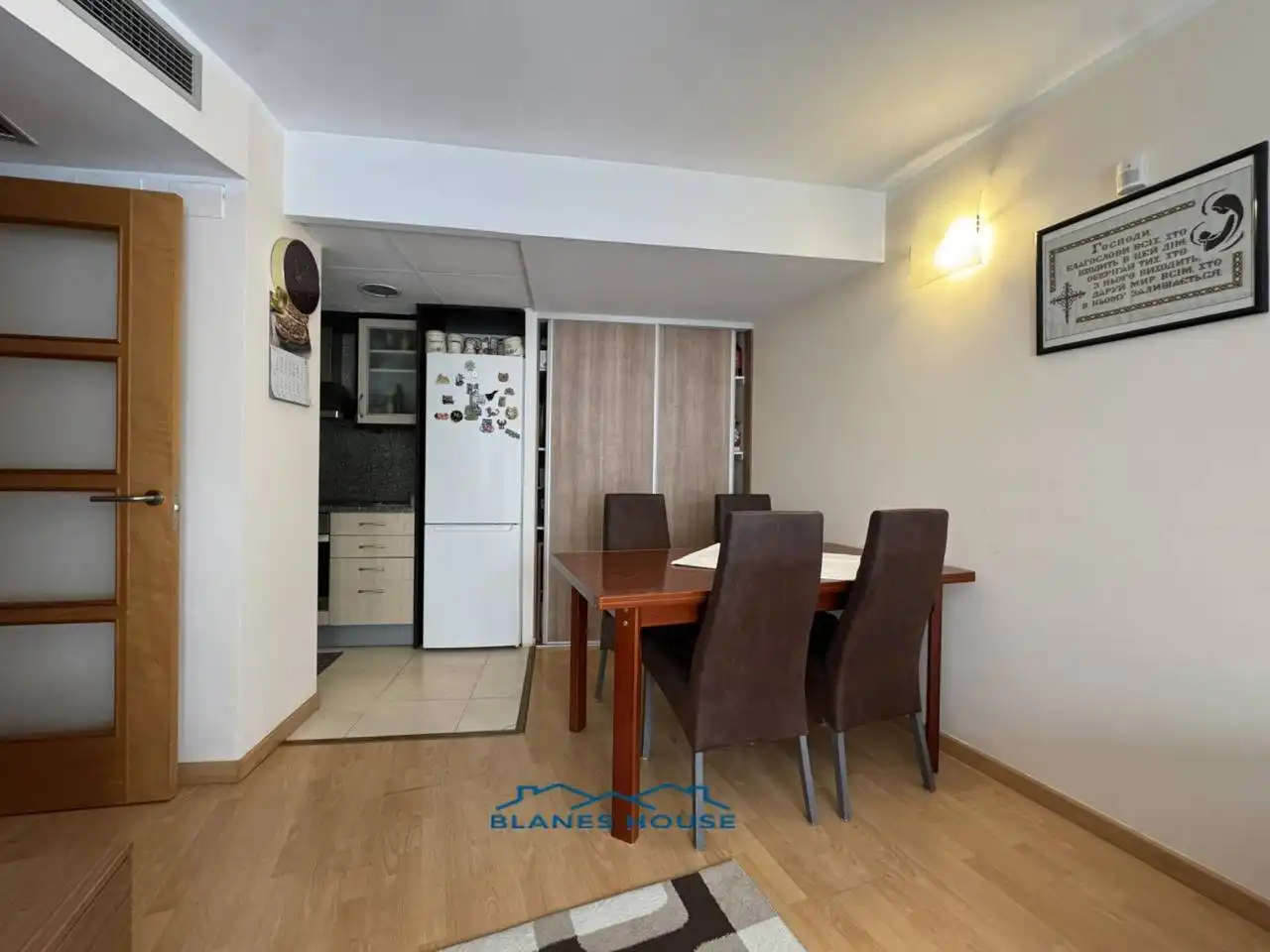 Dining room of Flat for sale in Blanes  with Air Conditioner, Heating and Parquet flooring