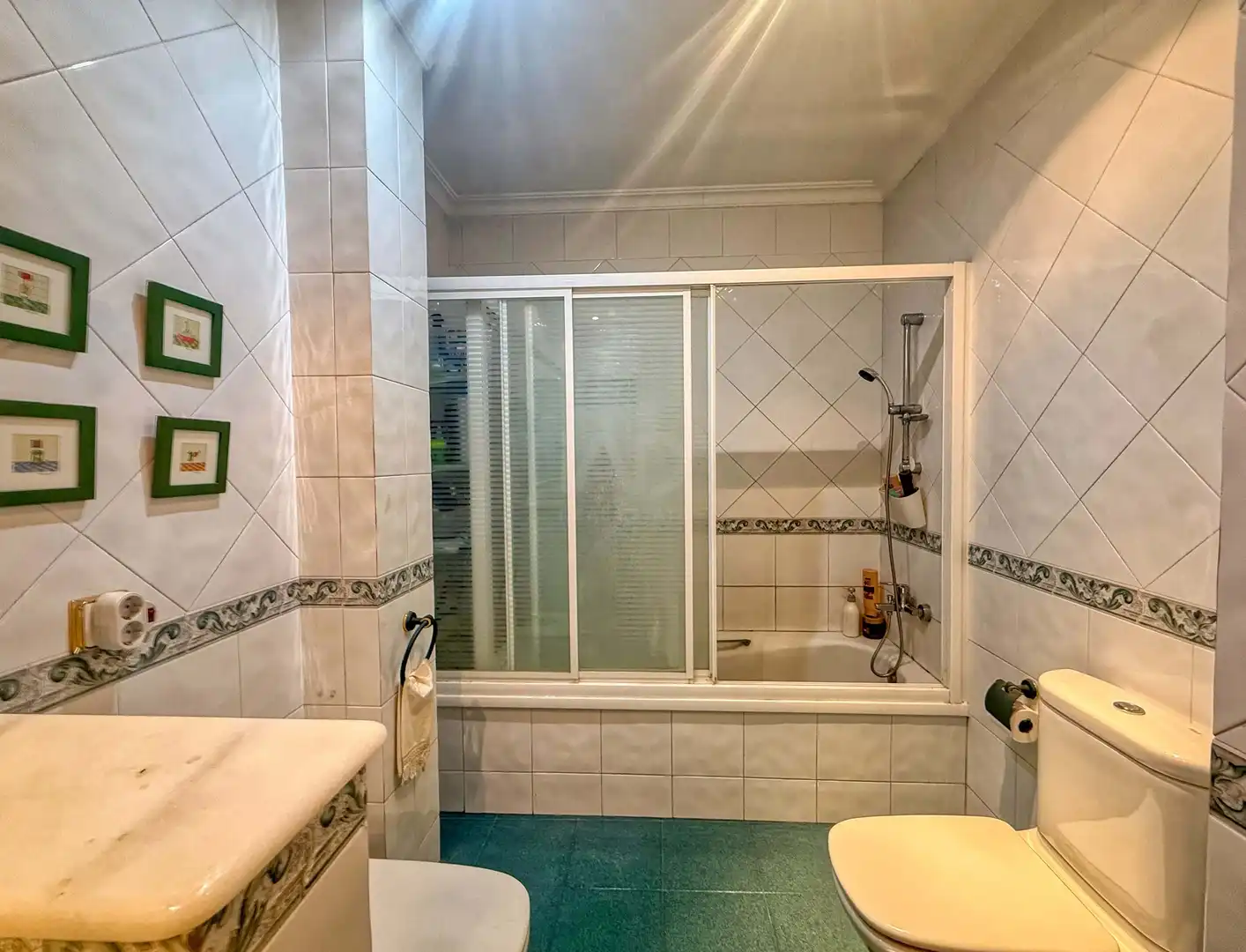 Badezimmer von Haus oder Chalet zum Verkauf in Almagro mit Heizung und Terrasse