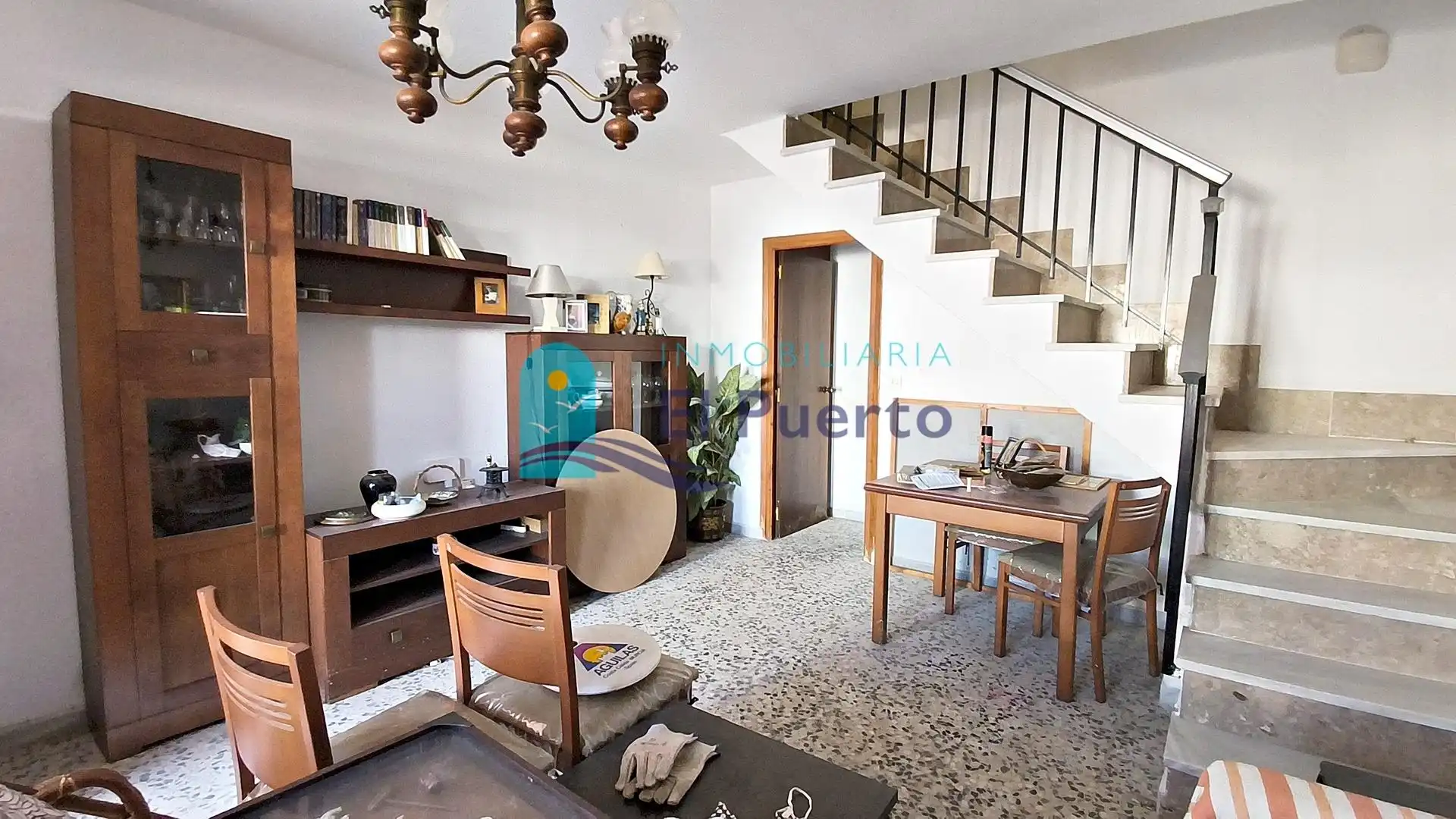 Wohnzimmer von Maisonette zum Verkauf in Mazarrón mit Terrasse, Abstellraum und Möbliert