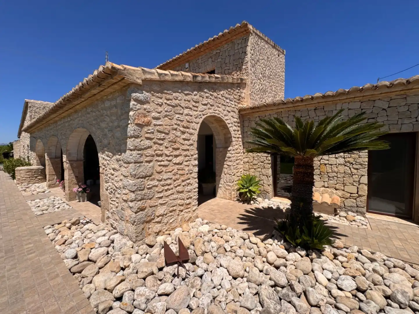 Vista exterior de Finca rústica en venta en Benissa con Aire acondicionado, Calefacción y Jardín privado