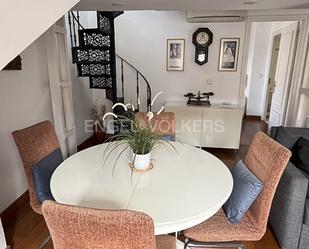 Dining room of Apartment to rent in  Madrid Capital  with Air Conditioner, Heating and Terrace