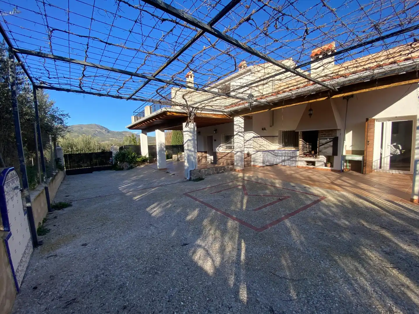 Terraza de Casa o chalet en venta en Moratalla con Jardín privado, Terraza y Piscina