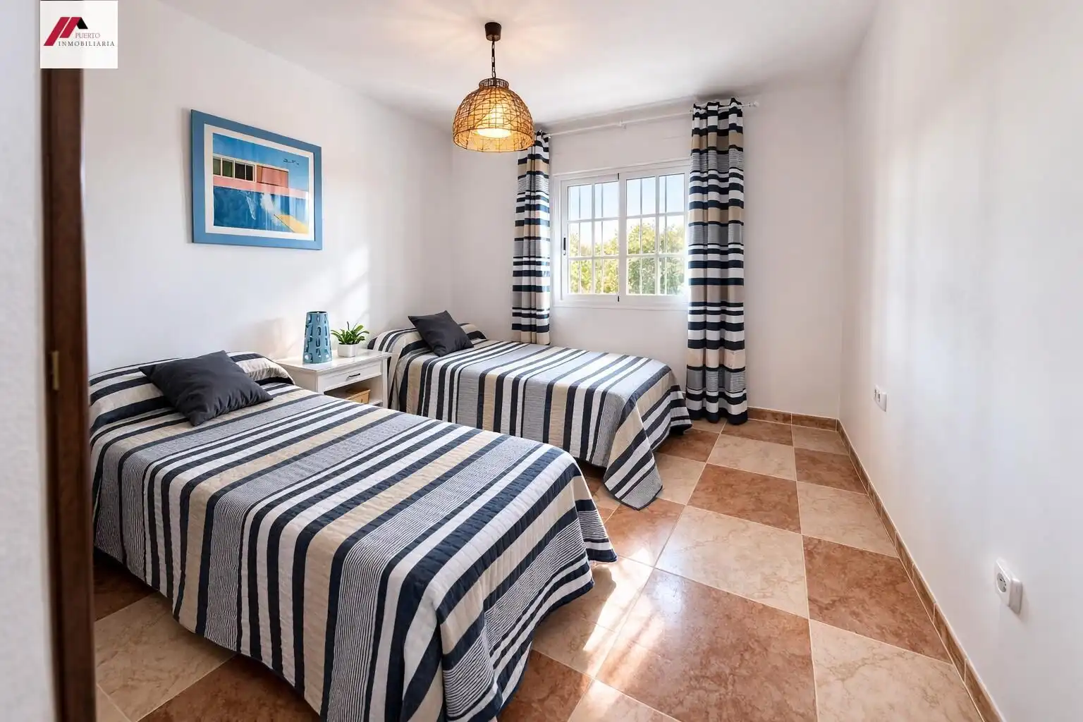 Dormitori de Casa o xalet en venda en El Puerto de Santa María amb Calefacció, Jardí privat i Terrassa