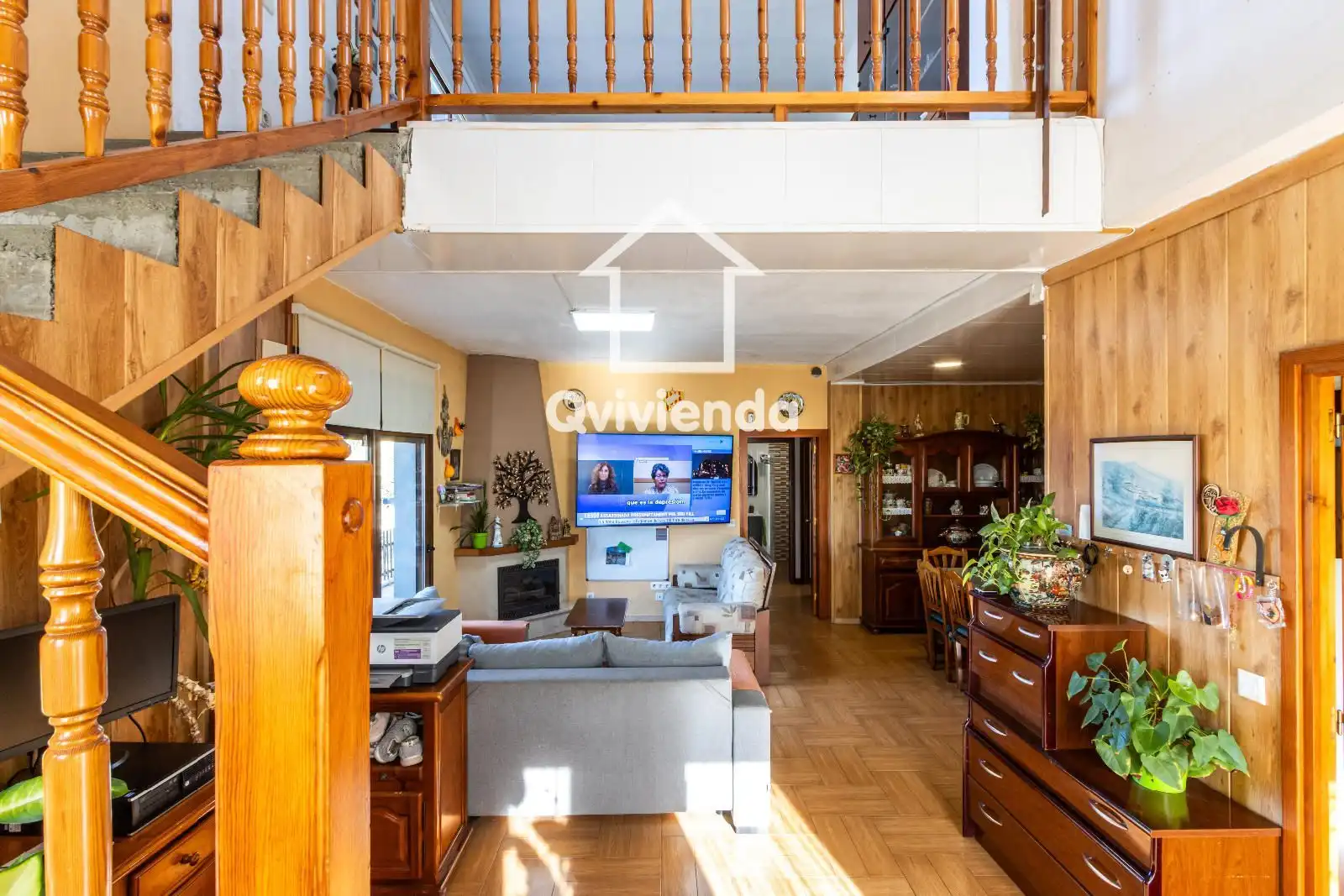 Sala de estar de Casa o chalet en venta en Lliçà d'Amunt con Aire acondicionado, Calefacción y Terraza