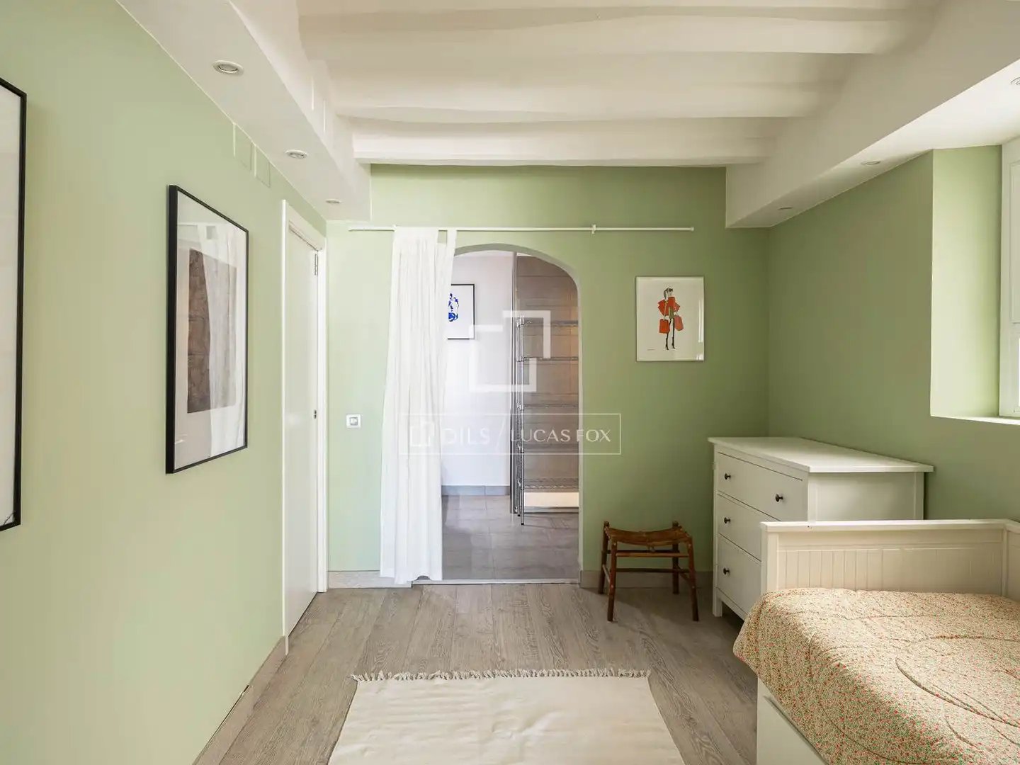 Habitación de Casa o chalet de alquiler en Caldes d'Estrac con Aire acondicionado, Calefacción y Jardín privado