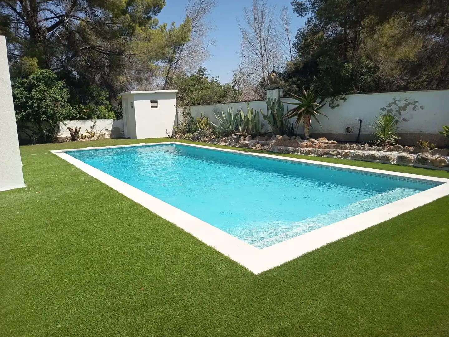 Piscina de Casa o chalet en venta en L'Alfàs del Pi con Aire acondicionado, Jardín privado y Terraza