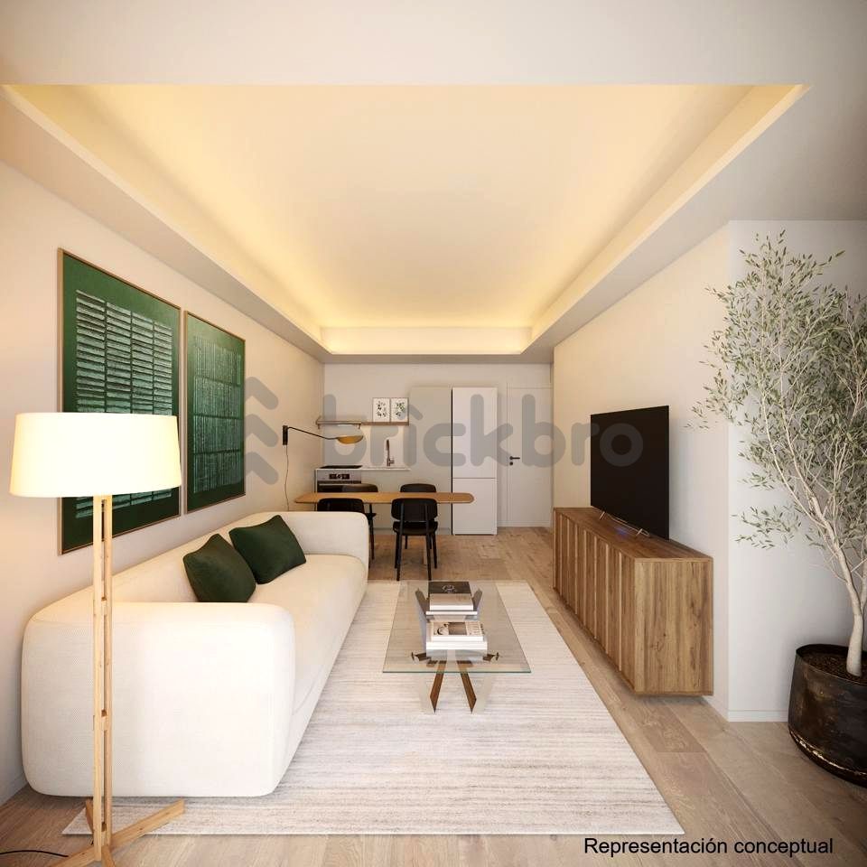 Sala d'estar de Estudi en venda en  Barcelona Capital