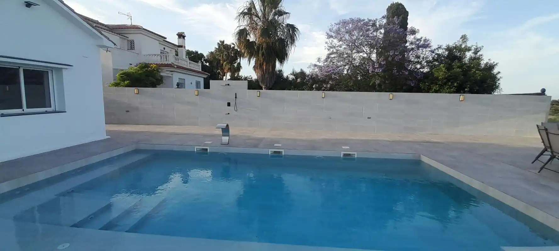 Swimming pool of Houses for sale in Málaga  with Air Conditioner, Heating and Private garden