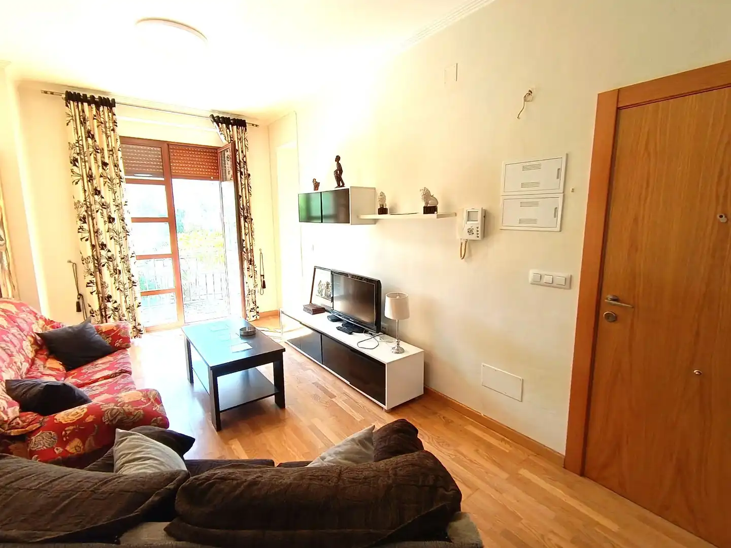 Sala d'estar de Apartament en venda en Lorca amb Aire condicionat, Terrassa i Moblat