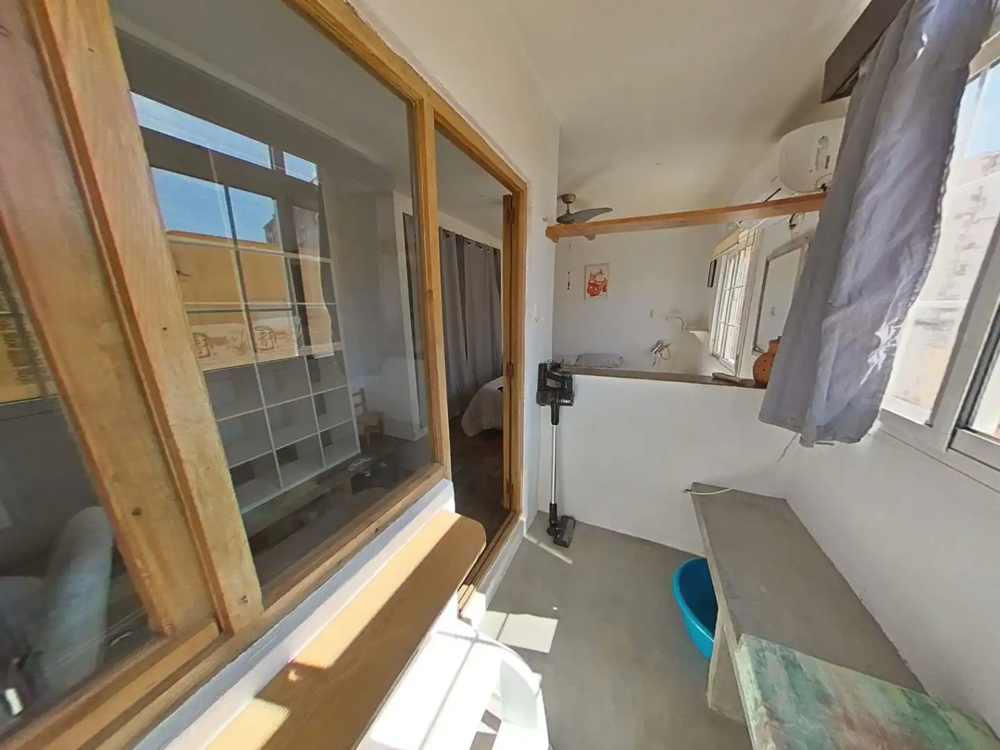 Terrasse von Wohnung zum Verkauf in Málaga mit Klimaanlage, Terrasse und Möbliert