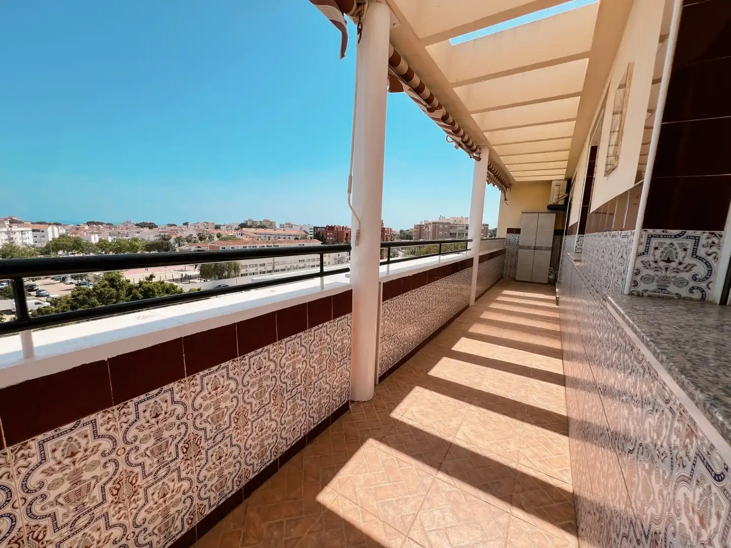 Terrasse von Dachboden zum Verkauf in Torremolinos mit Klimaanlage, Heizung und Terrasse