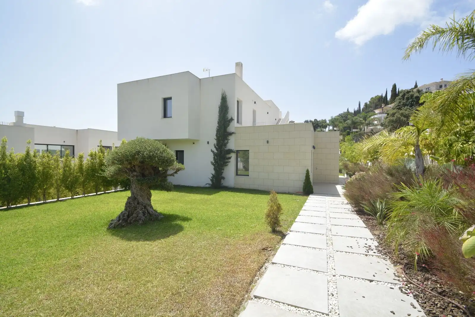 Exterior view of Houses for sale in Marbella  with Air Conditioner, Private garden and Terrace