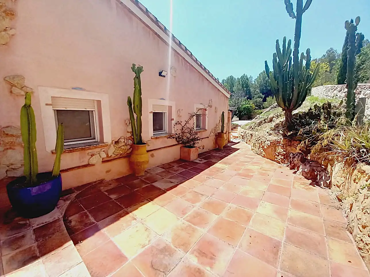 Garten von Haus oder Chalet zum Verkauf in El Castell de Guadalest mit Klimaanlage, Privatgarten und Terrasse