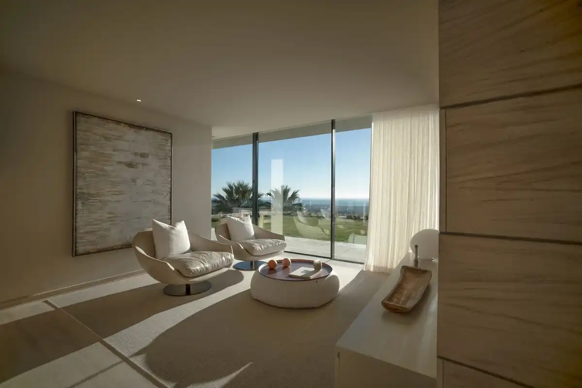 Sala de estar de Casa o chalet en venta en Sotogrande con Aire acondicionado, Jardín privado y Terraza