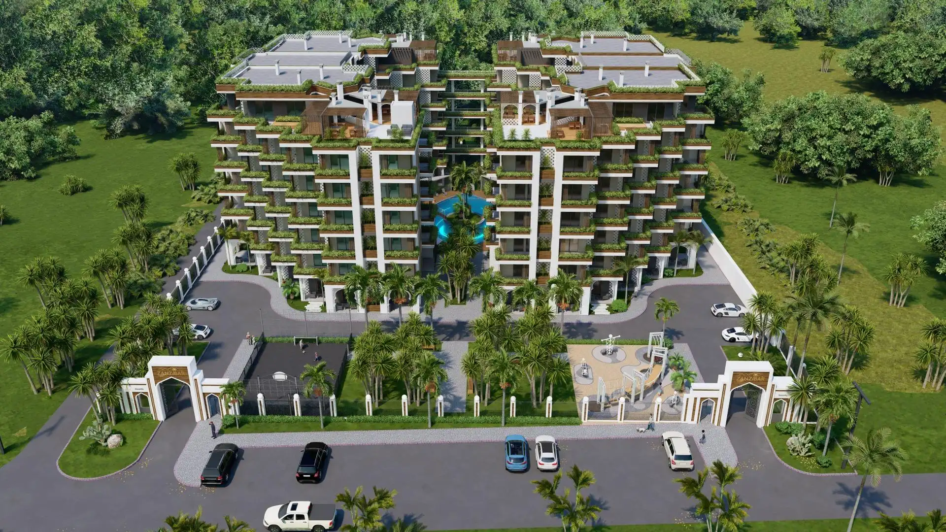 Vista exterior de Apartamento en venta en Torrevieja con Terraza