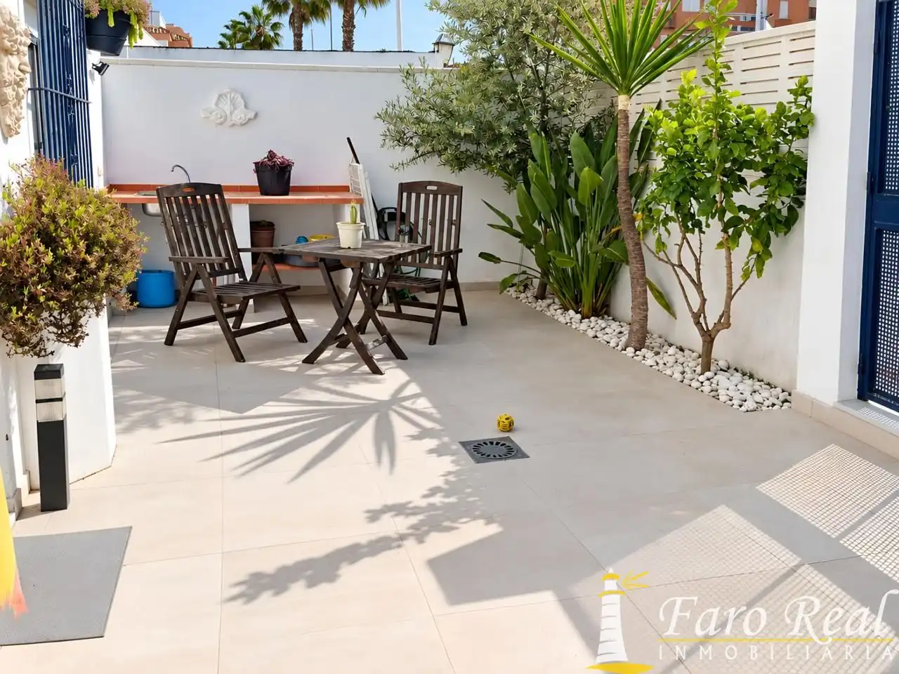 Terrassa de Apartament de lloguer en Centro - Calzada - Cabo Noval