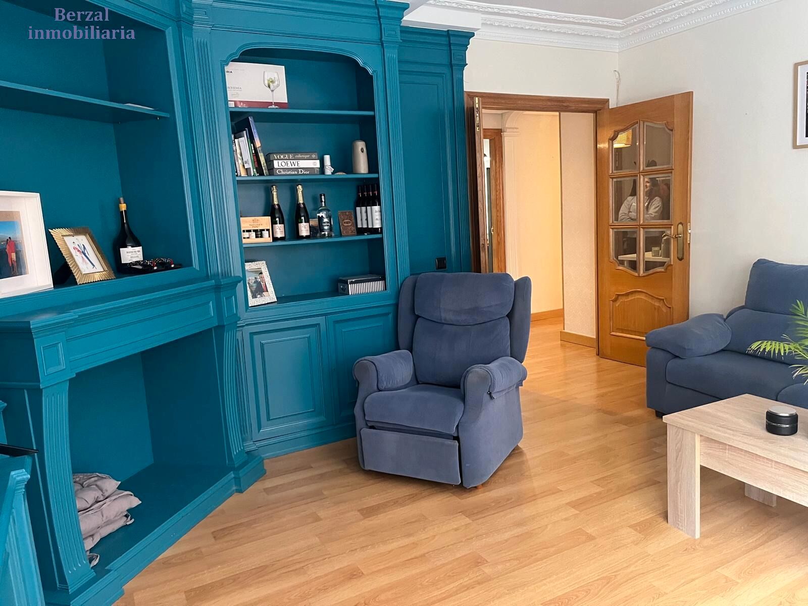 Sala d'estar de Pis en venda en  Logroño amb Moblat