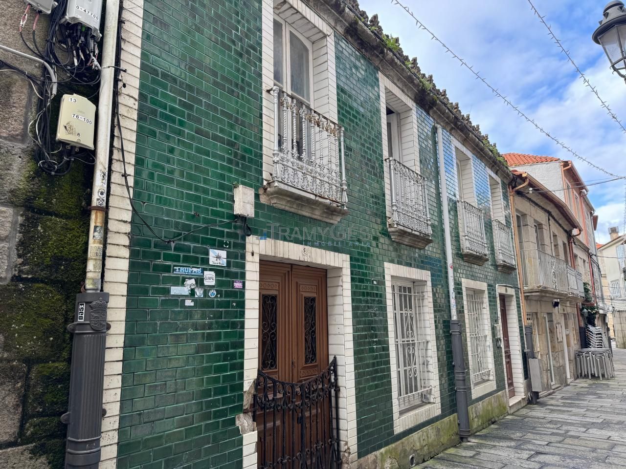 Exterior view of House or chalet for sale in Baiona