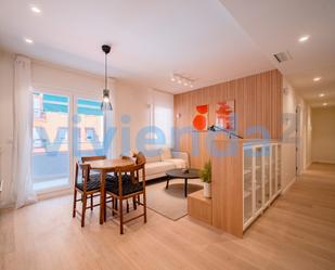 Sala d'estar de Pis de lloguer en  Madrid Capital amb Aire condicionat, Calefacció i Terrassa