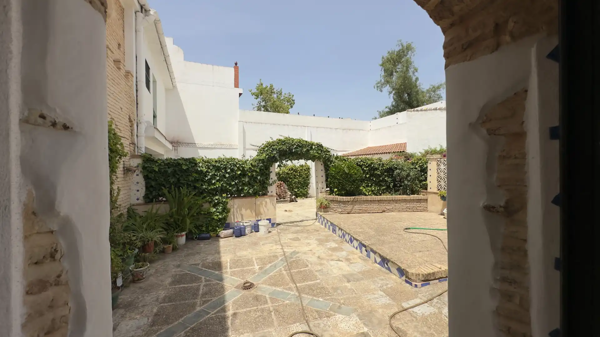 Jardí de Casa o xalet en venda en Umbrete amb Terrassa, Traster i Piscina