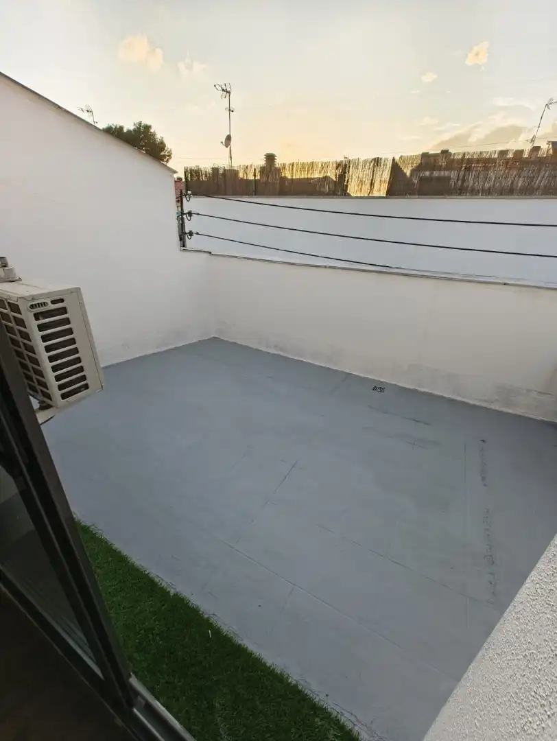Terrasse von Maisonette zum Verkauf in Terrassa mit Heizung, Parkett und Terrasse